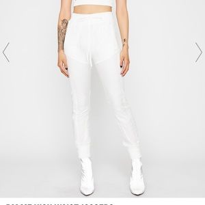 High waisted joggers